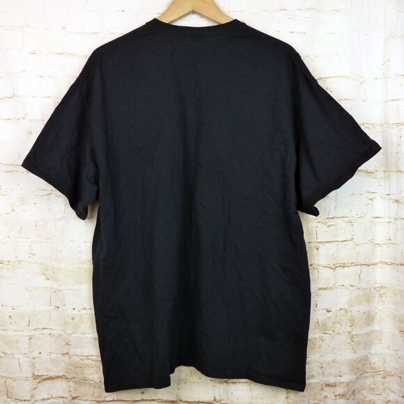 AC/DC Liquid Blue T-Shirt Mens XXL Black Rock Evolution 2012 Logo Band Music - Picture 7 of 8